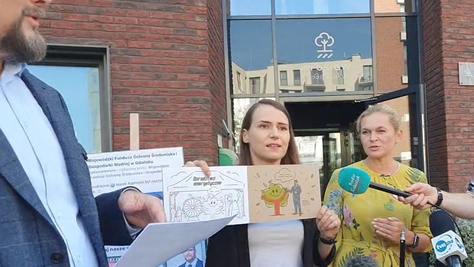 Kolorowanka z prezesem została ufundowana z pieniędzy WFOŚiGW