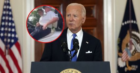 Trump nagrany, ostro mówił o Bidenie. Padły niecenzuralne słowa