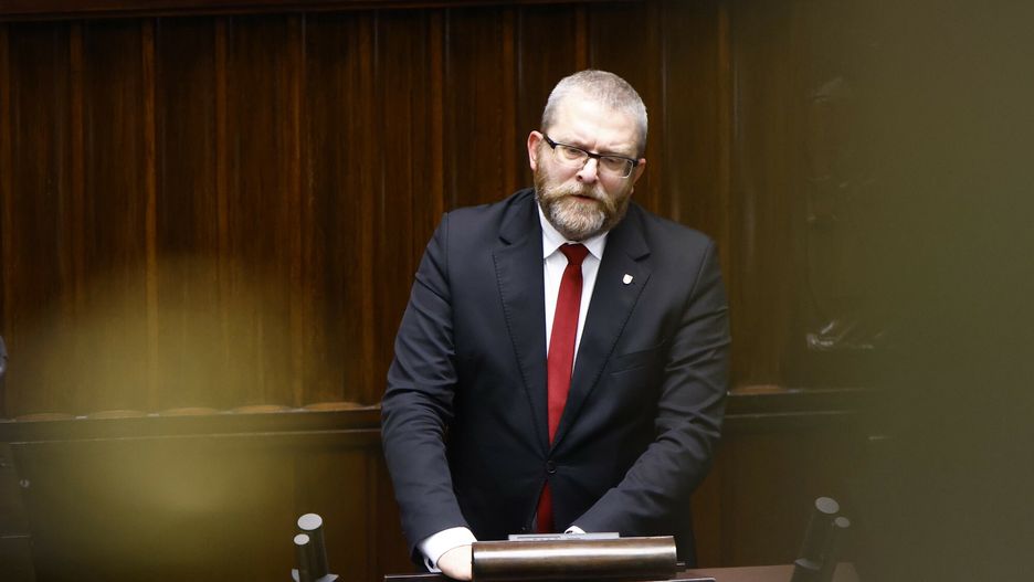 Poseł Konfederacji Grzegorz Braun