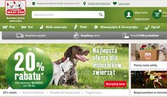 Maxi Zoo promuje swój sklep internetowy