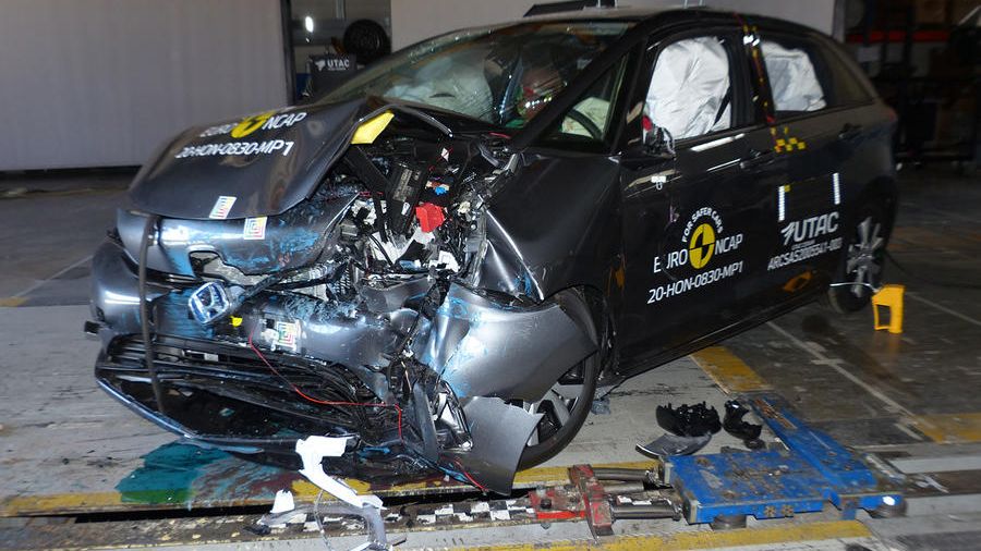 Honda Jazz zasłużyła na 5 gwiazdek.