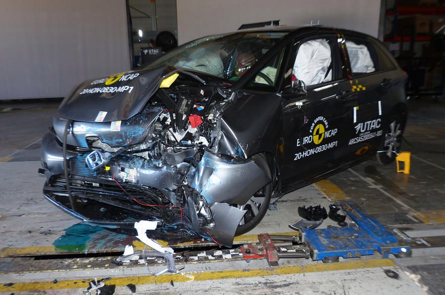 Euro NCAP 2020: Honda Jazz i Mazda MX-30 z kompletem gwiazdek