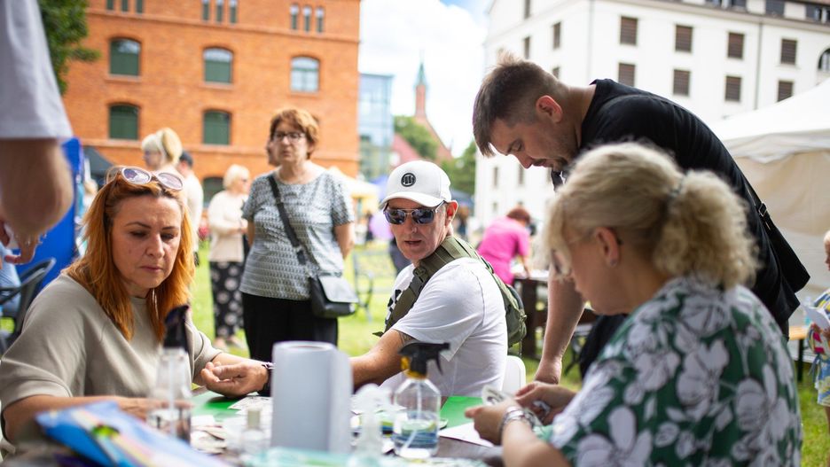 Piknik Pomorskie dla Zdrowia w Słupsku.