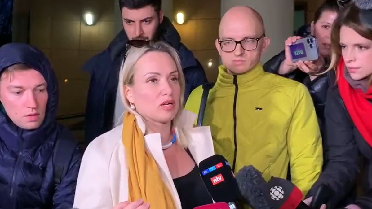 Marina Owsiannikowa protestowała przeciwko wojnie