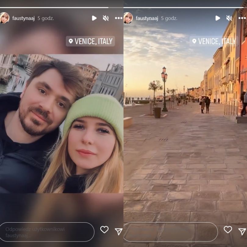 Daniel Martyniuk podbija Wenecję z Faustyną. Wybrali się w rejs gondolą