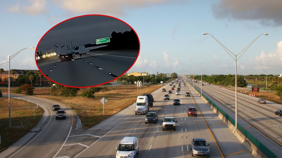 Incydent z udziałem awionetki wyglądał przerażająco 