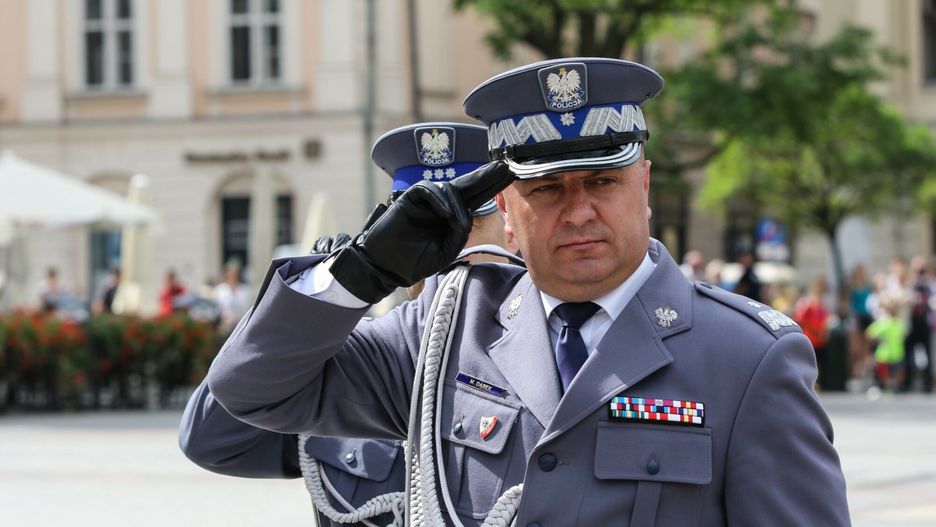Były szef małopolskiej policji nadinsp. Mariusz Dąbek na początku ma być pełniącym obowiązki szefa polskiej policji