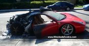 Ferrari 458 Italia płonie także w Ameryce!