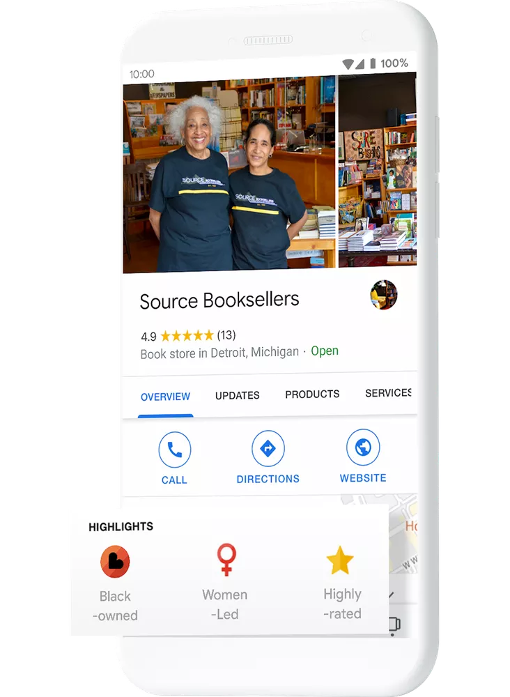 Nowy piktogram będzie widoczny w Mapach Google oraz Wyszukiwarce, fot. The Verge/Google.