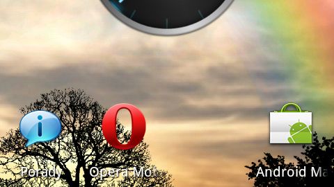 Zainstaluj analogowy zegar z Androida ICS 1