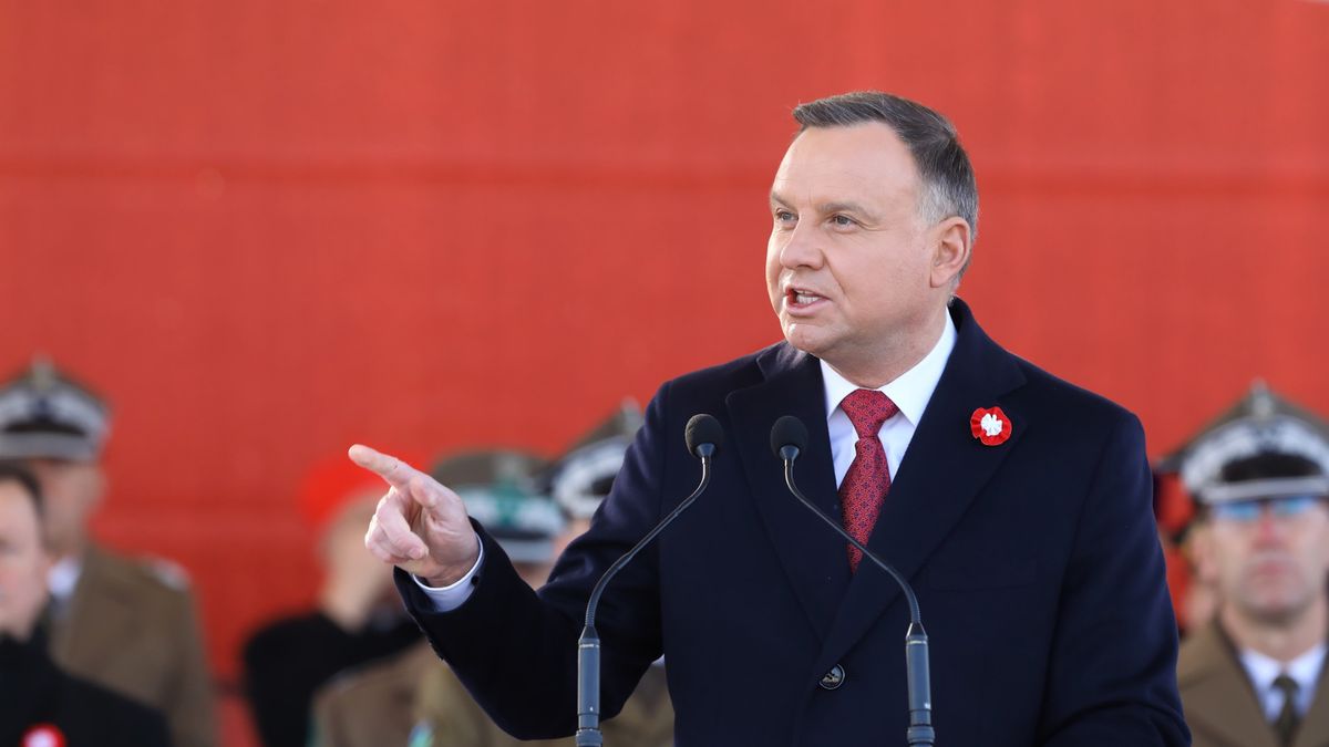 Andrzej Duda potępił zachowanie manifestantów z Kalisza