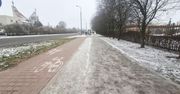 Gorzów: Miasto odśnieża ścieżki rowerowe, a na chodnikach lód aż błyszczy. Dlaczego?