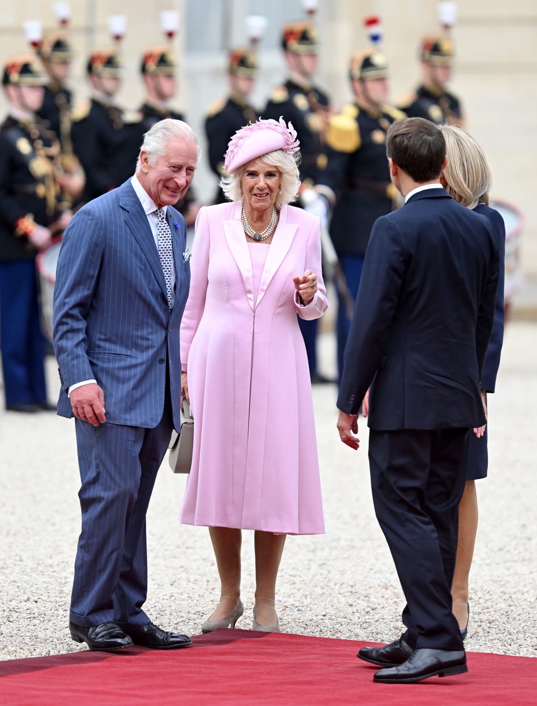 Król Karol III i królowa Camilla odwiedzili Francję