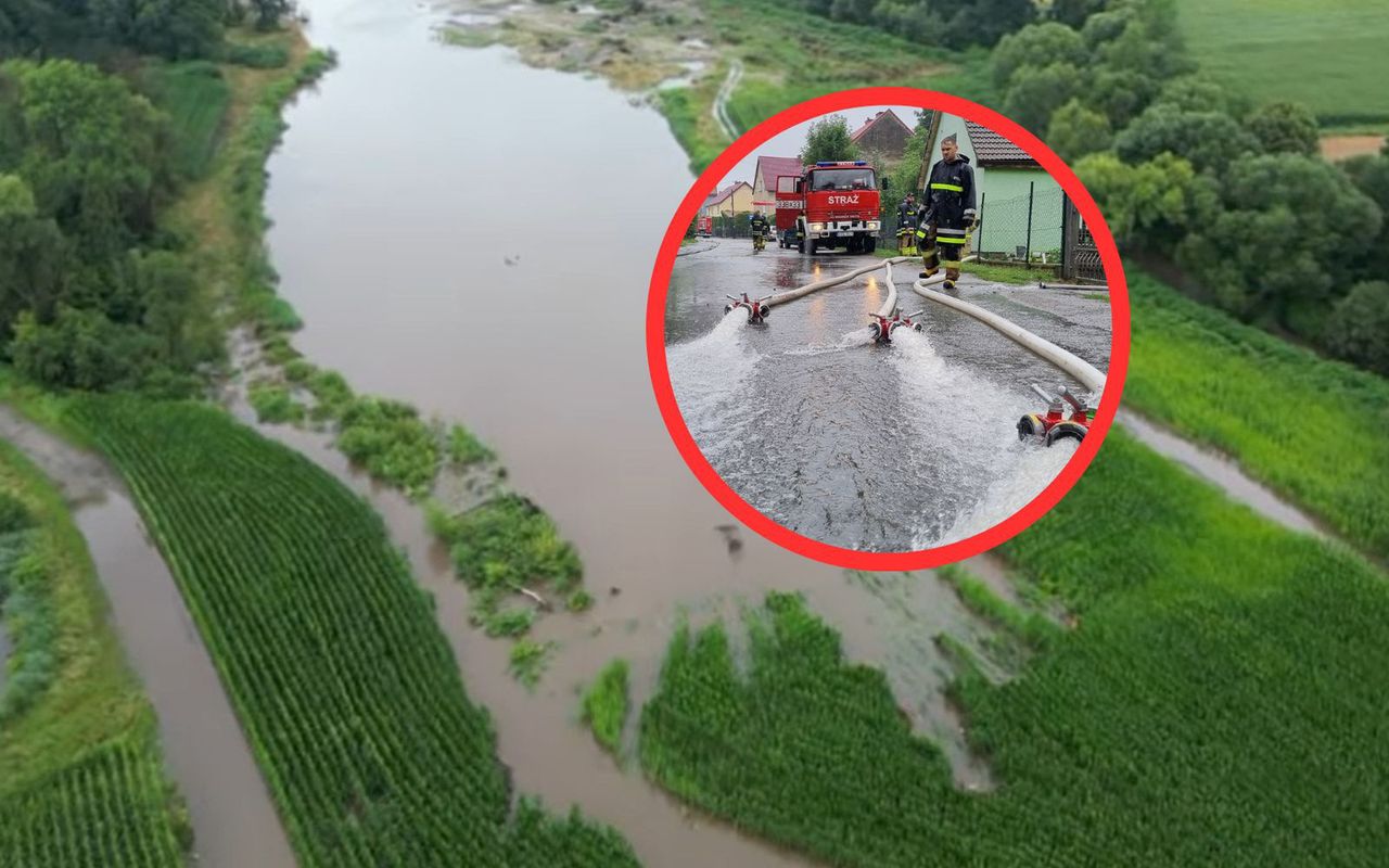 Minął rok. Woda znów przerwała wał w Kałkowie. "Nikt nam nie pomoże"