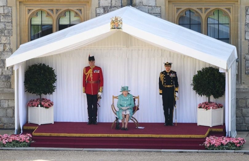 Trooping the Colour w 2020 roku