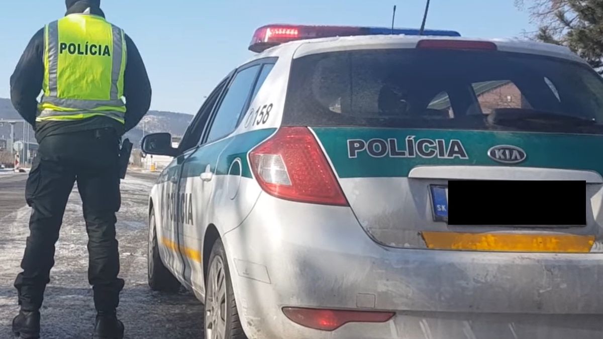 policja w Bratysławie