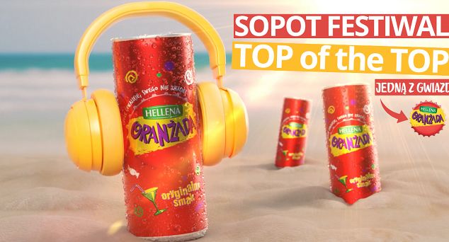Oranżada Hellena partnerem Top of the Top Sopot Festiwal