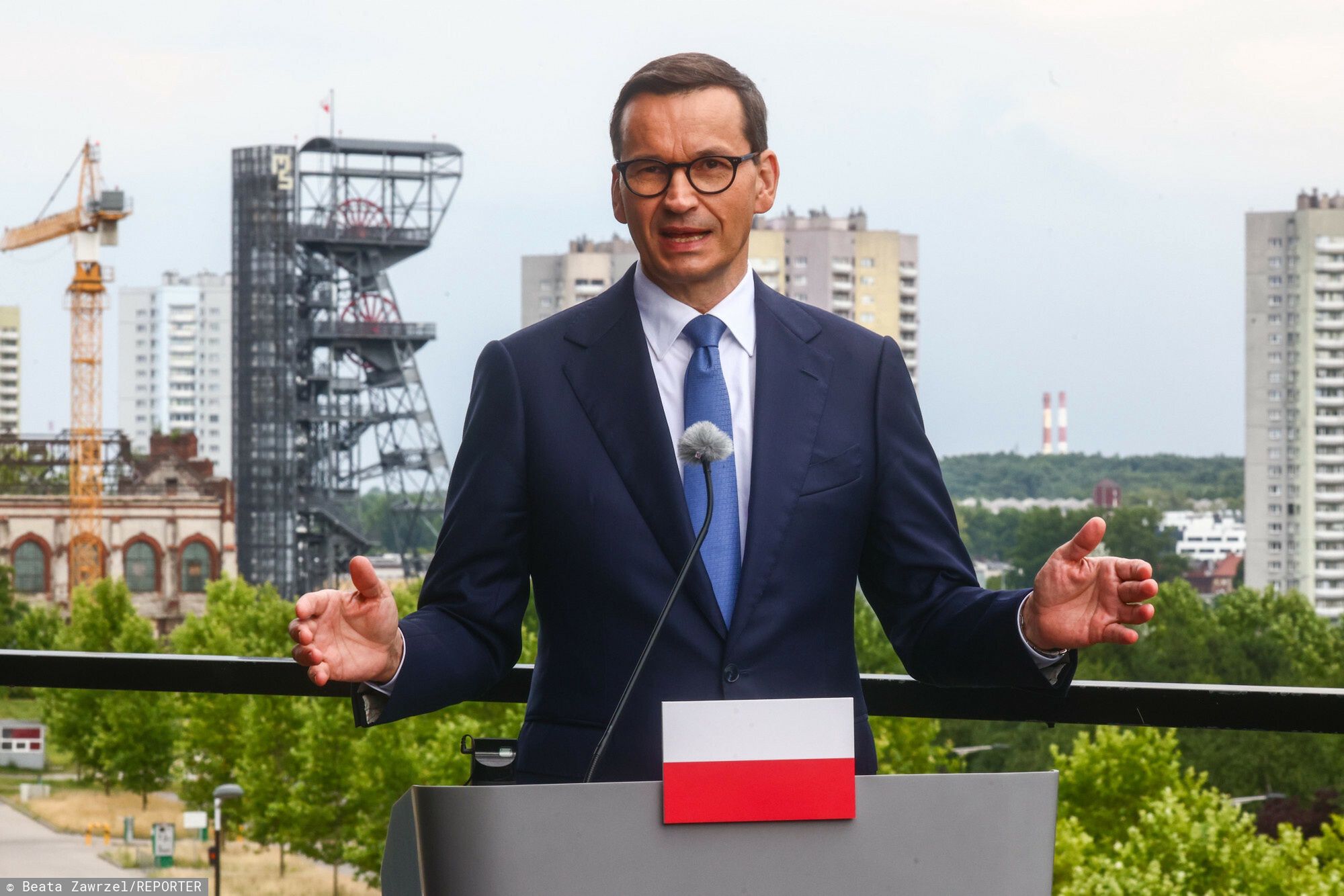 Polsko-czeskie konsultacje mi?dzyrz?dowe w Katowicach
20.07.2023 Katowice . Miedzynarodowe Centrum Kongresowe . Spotkanie premiera Mateusza Morawieckiego z premierem Czech Petrem FialA
fot Beata Zawrzel/REPORTER
Beata Zawrzel/REPORTER