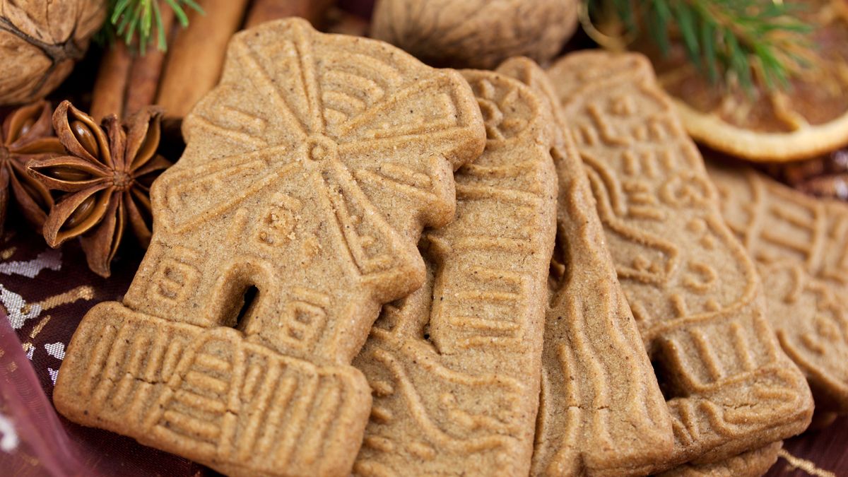 Ciasteczka speculaas są bardzo popularne w zachodniej Europie