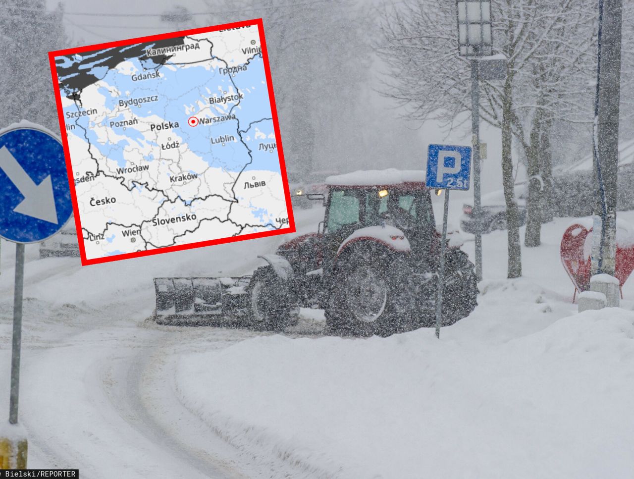 Zima nie daje za wygraną. W prognozie mróz i śnieżyce