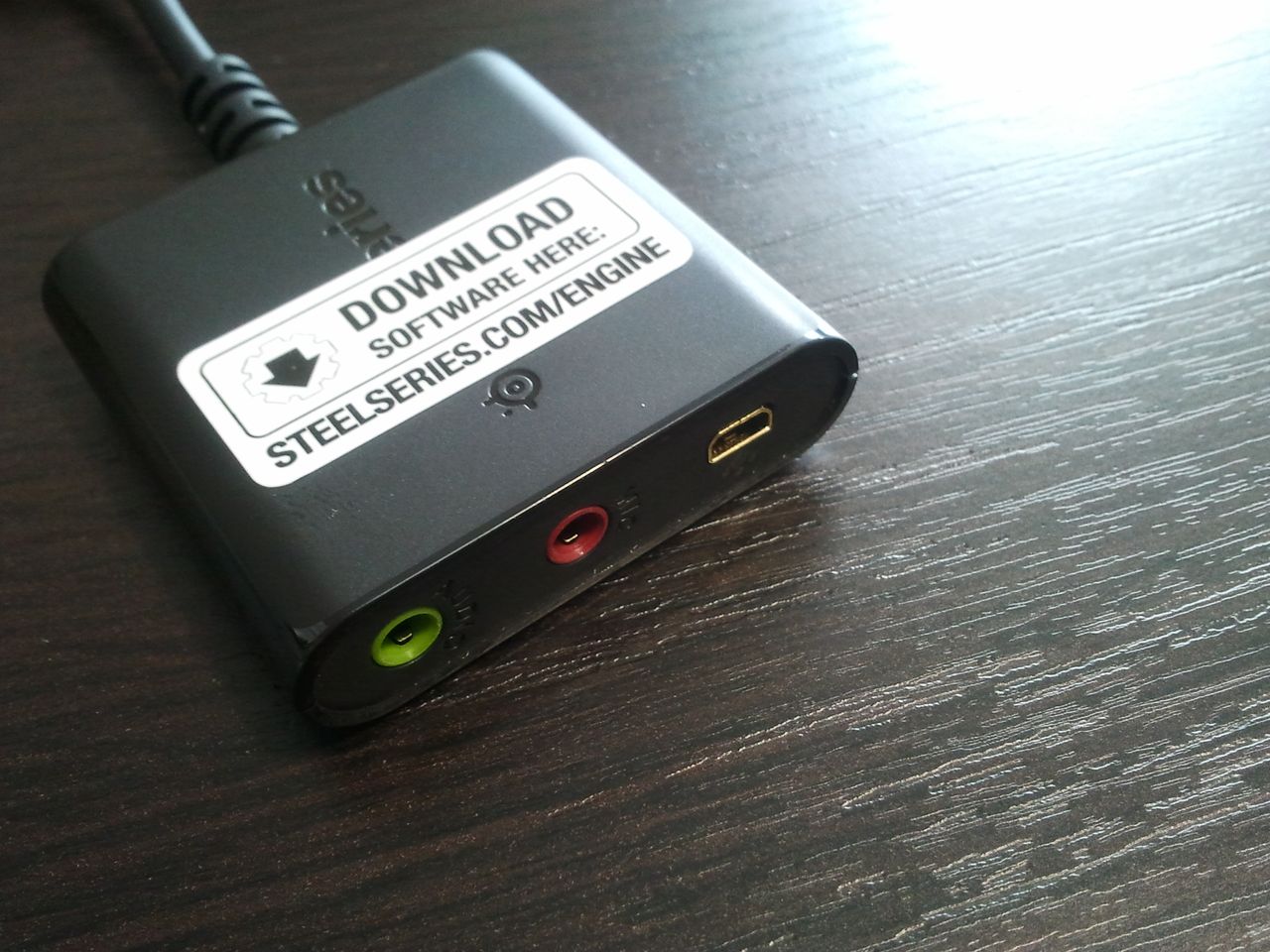 SteelSeries 9H - karta dźwiękowa 7.1 (USB)