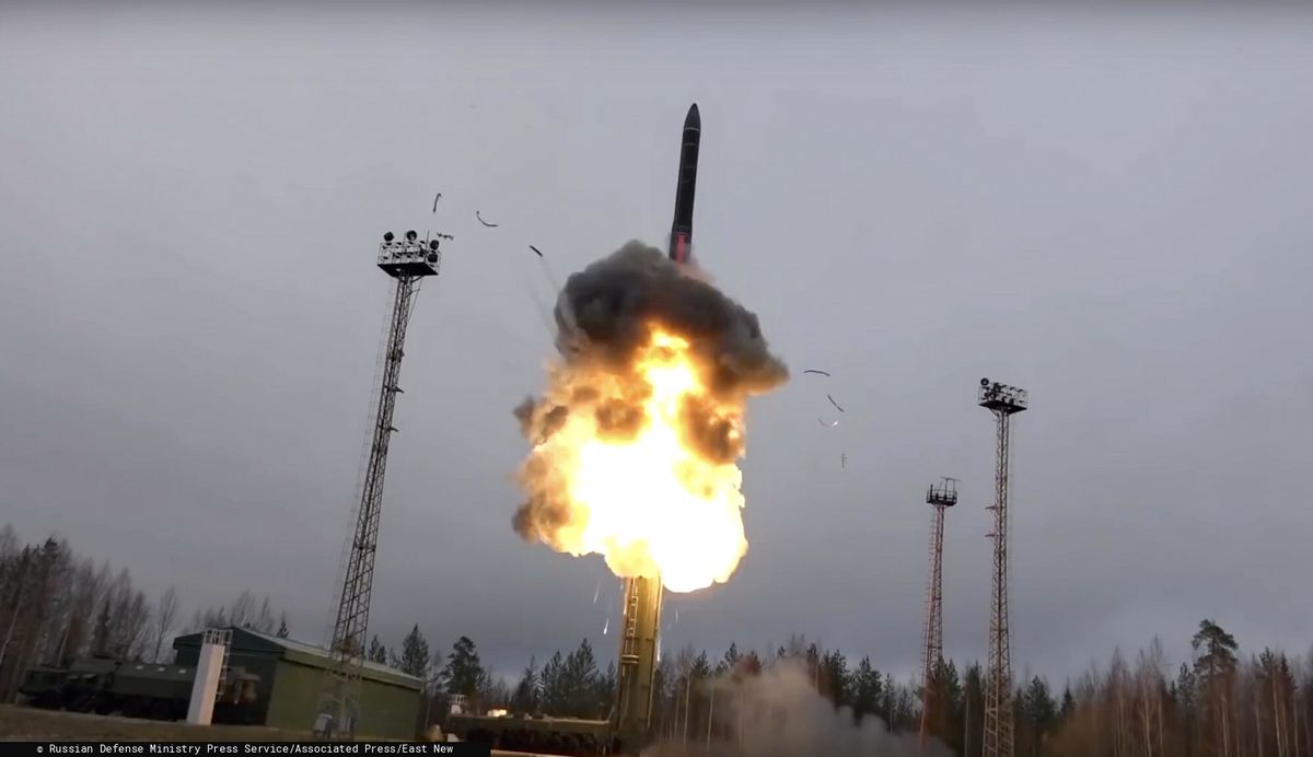 Próba rakiety hipersonicznej w Rosji