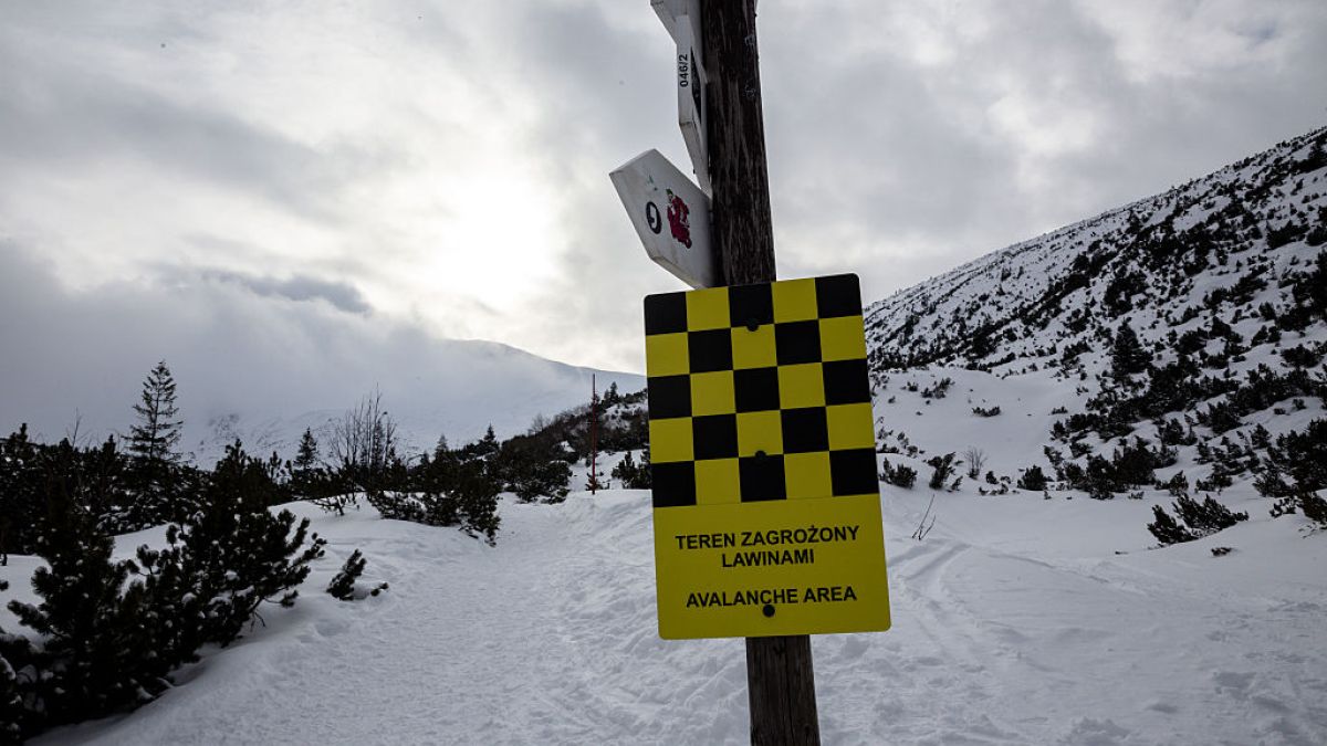 Nagły atak zimy w górach