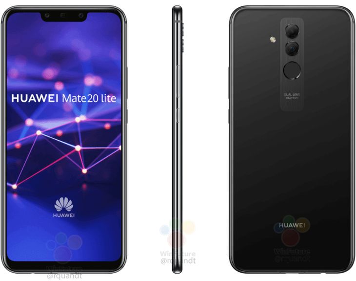 Huawei Mate 20 Lite w wersji czarnej