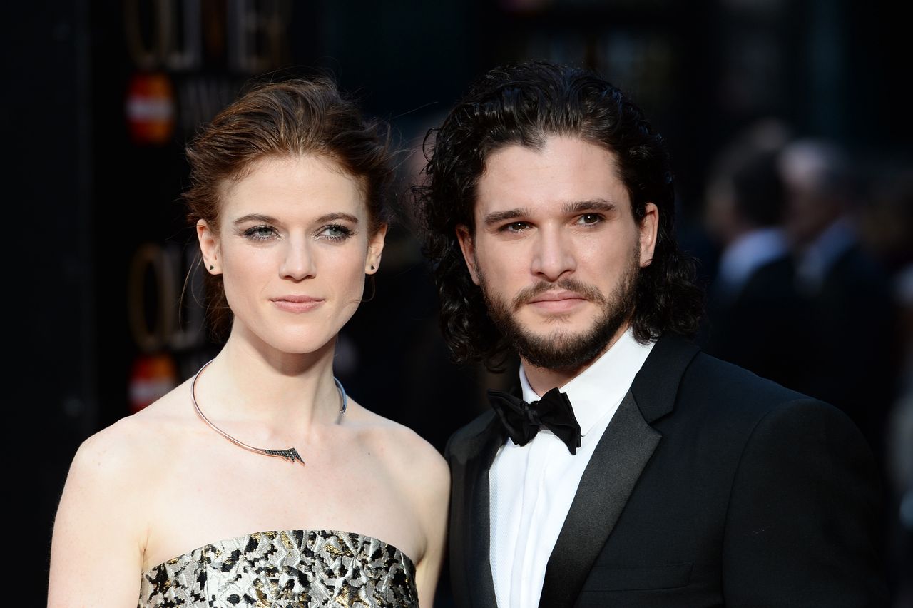 Rose Leslie i Kit Harington