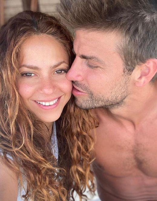 Shakira z Gerardem Pique na wakacjach