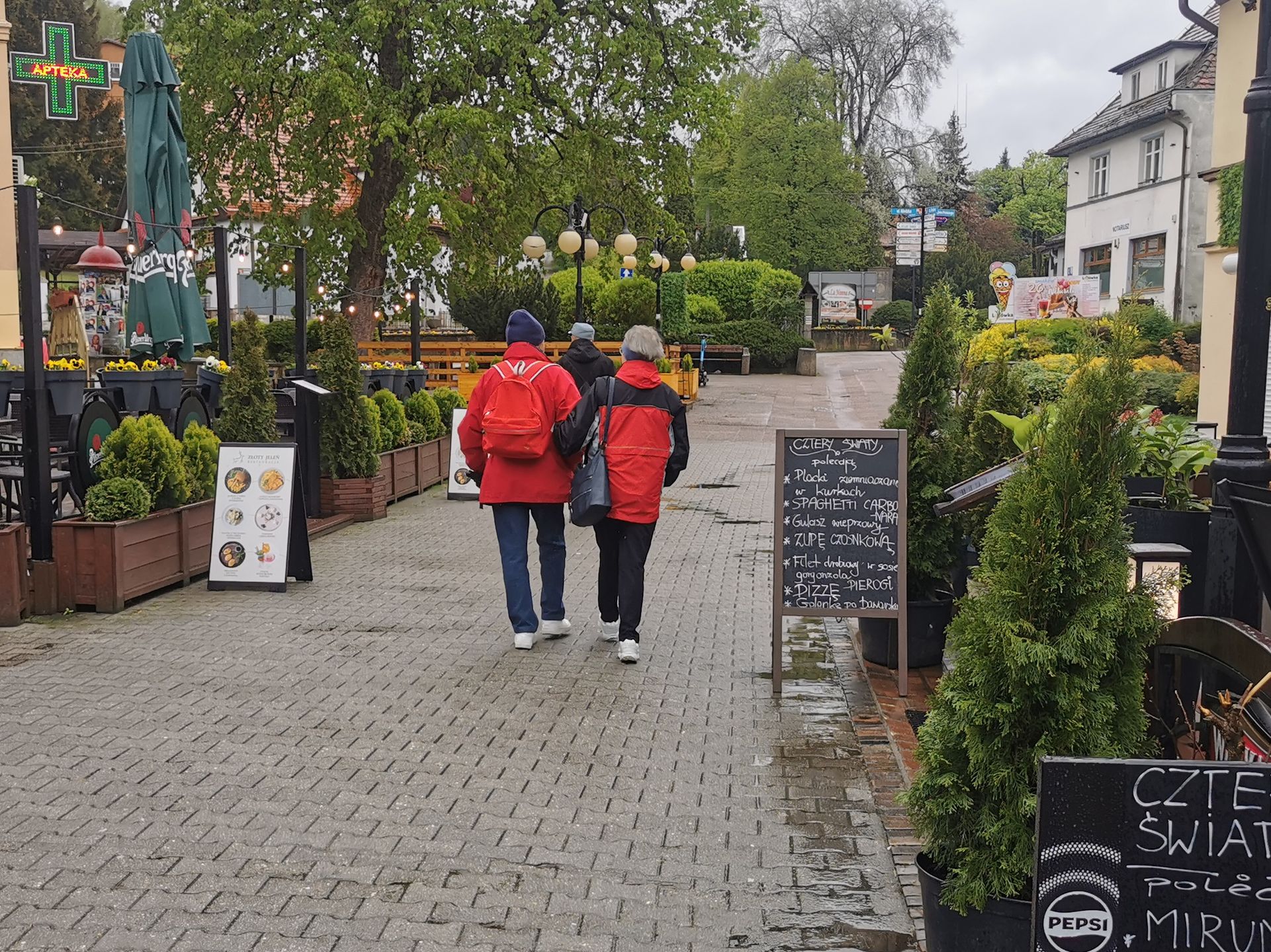 Pogoda nie wszystkich zniechęciła do spacerów