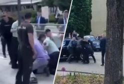 Premier Fico postrzelony. Jest pierwsze nagranie z miejsca zdarzenia