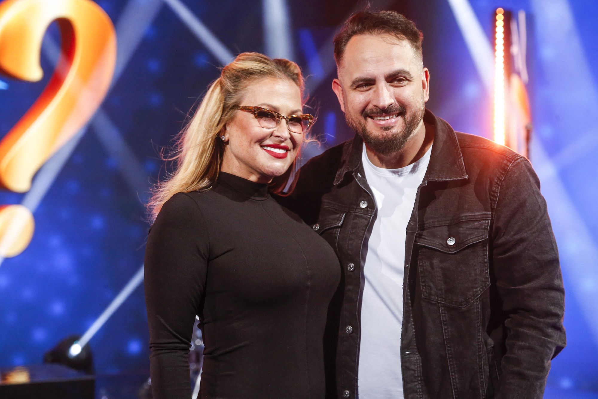 Anastasia i Agustin Egurrola na planie programu