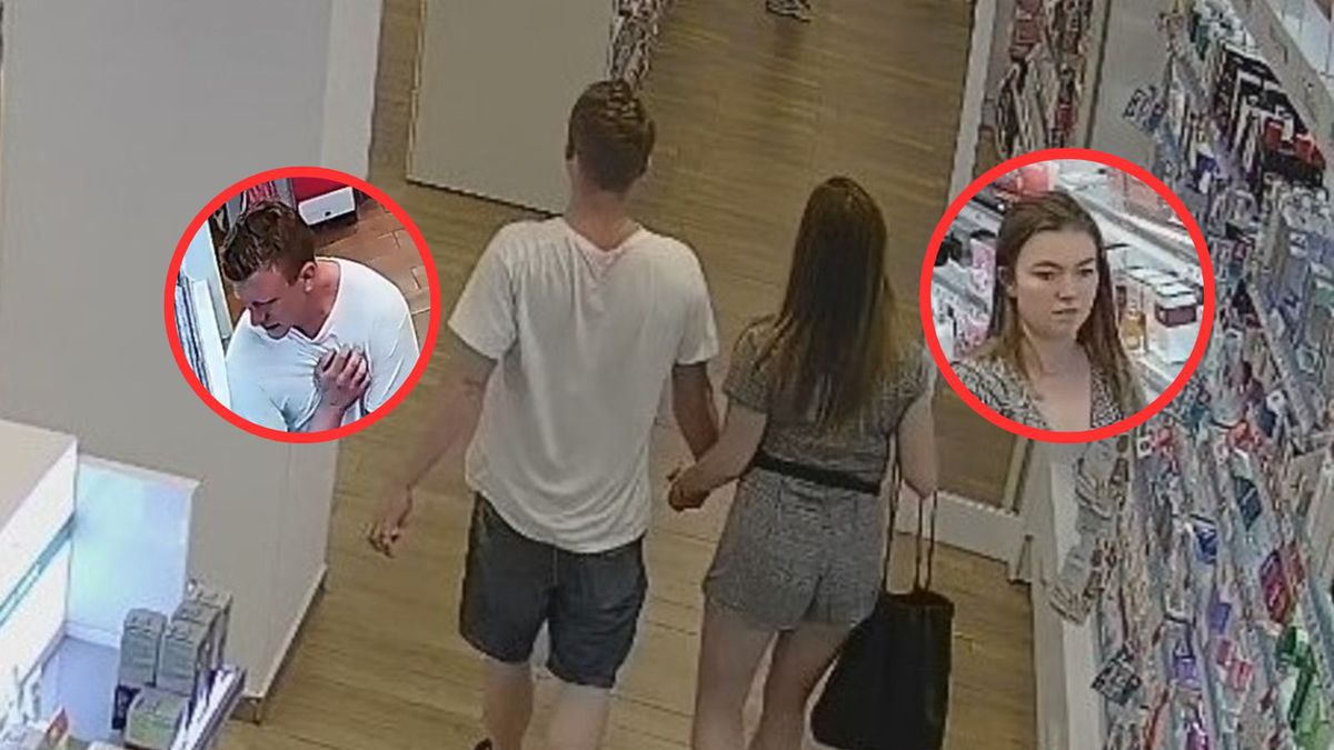 Policja szuka pary złodziei