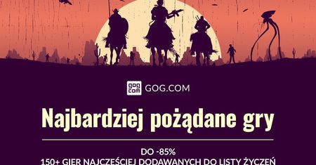 Pożądane gry przecenione na GOG-u