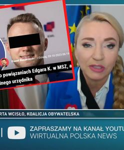 Afera wizowa. Posłanka KO komentuje doniesienia WP