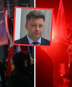 Dworczyk szedł w marszu. "Odmawiali koronkę"