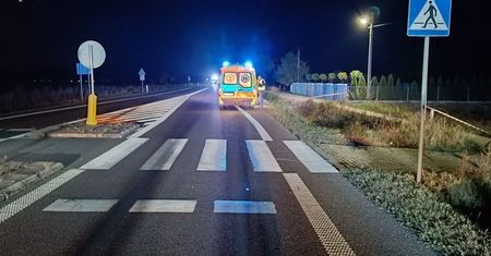 Śmiertelne potrącenie pieszej na pasach na DK-2. Kobieta miała elementy odblaskowe