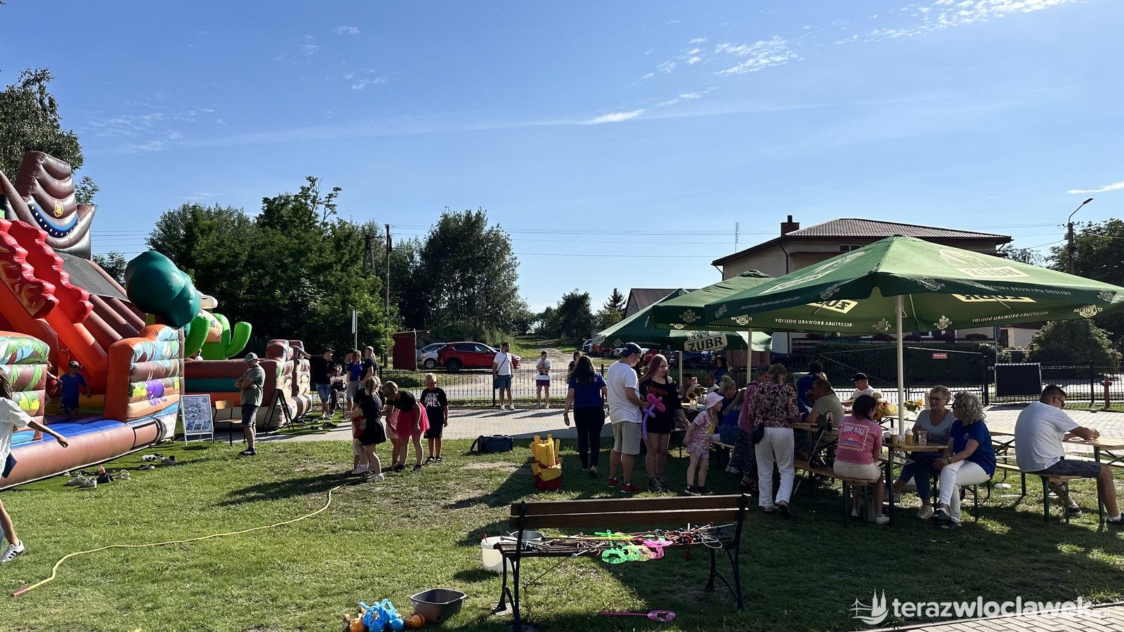 Działo się w powiecie! Dmuchańce, piana party i taniec