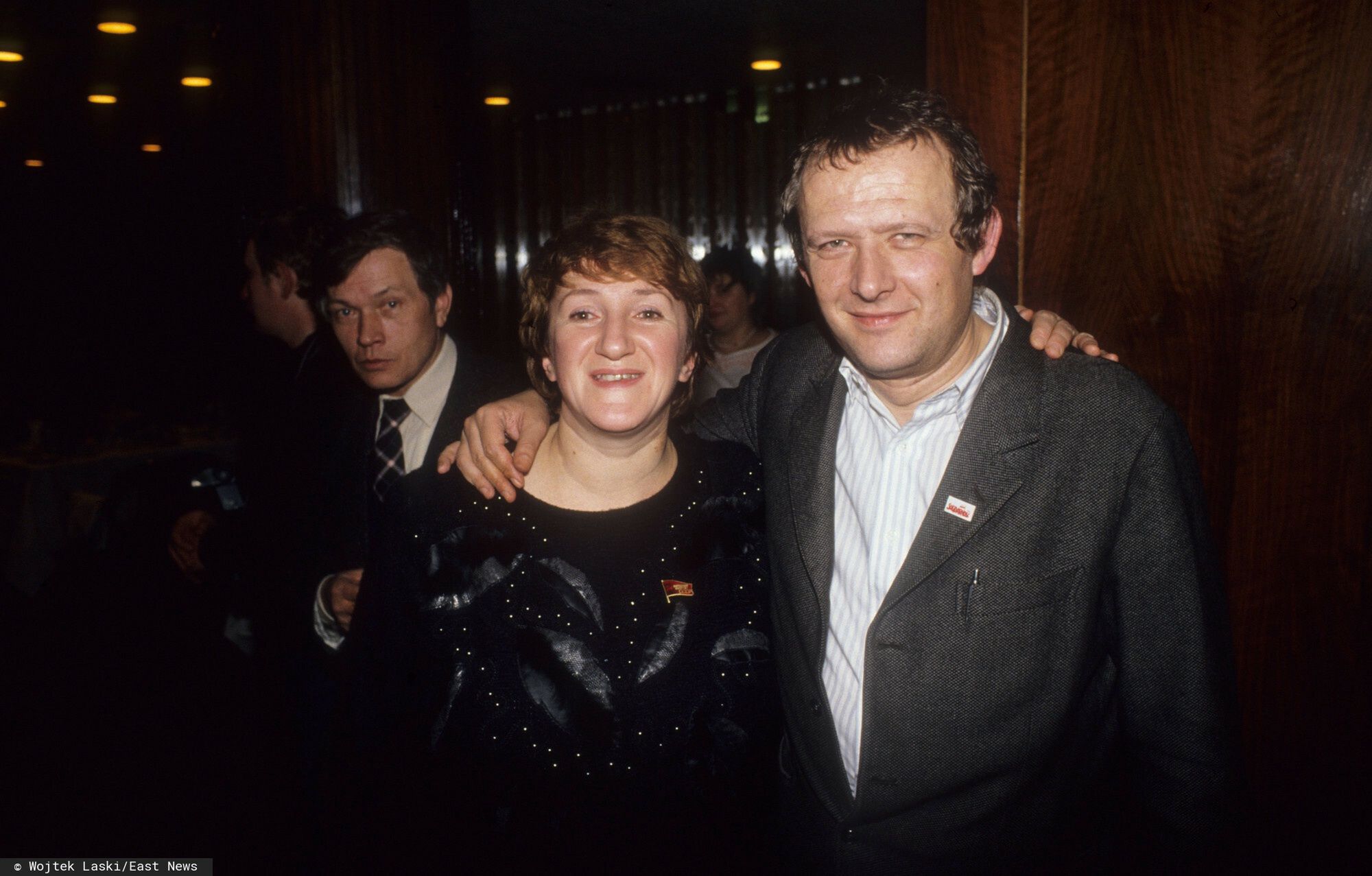 Na zdjęciu rosyjska działaczka praw człowieka Galina Starowojtowa. Rok 1989