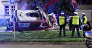 Wypadek karetki w Szczecinie. Jechała po chorego [Zdjęcia]