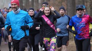Toruń: Parkrun pierwszy raz oficjalnie wiosną. Ale było zimno