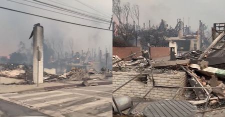 Obrazki z Los Angeles. Tyle zostało z rezydencji po pożarze