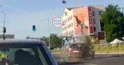 Nagle zmienił pas. Motocyklista w powietrzu. Nie żyje