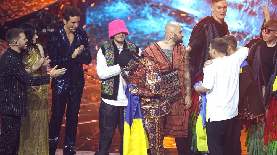 Wielki finał Eurowizji 2022 w Turynie. Zwycięzcy, ukraiński zespół Kalush Orchestra, prosi o pomoc dla Mariupola. Rosjanie reagują we właściwy sobie sposób 
