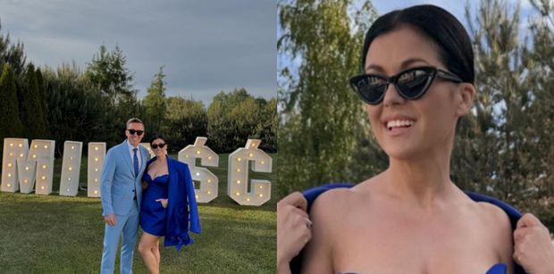 Katarzyna Cichopek pochwaliła się weselną stylizacją. Kreacja podzieliła internautów: "Biust na wierzchu? Wielkie nie" vs. "Zjawiskowa"