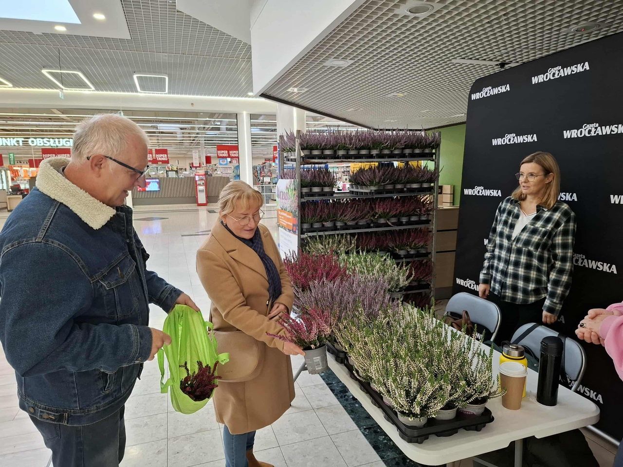 Wałbrzych: Odebrali sadzonki wrzosów za elektrośmieci
