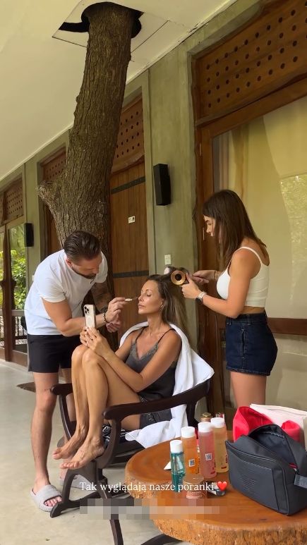 Małgorzata Rozenek na Sri Lance