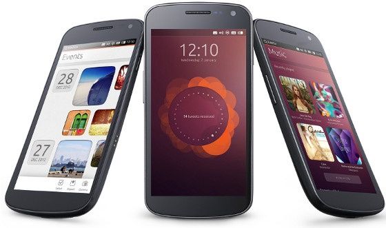 ubuntu phone os wygląd smartfon interfejs