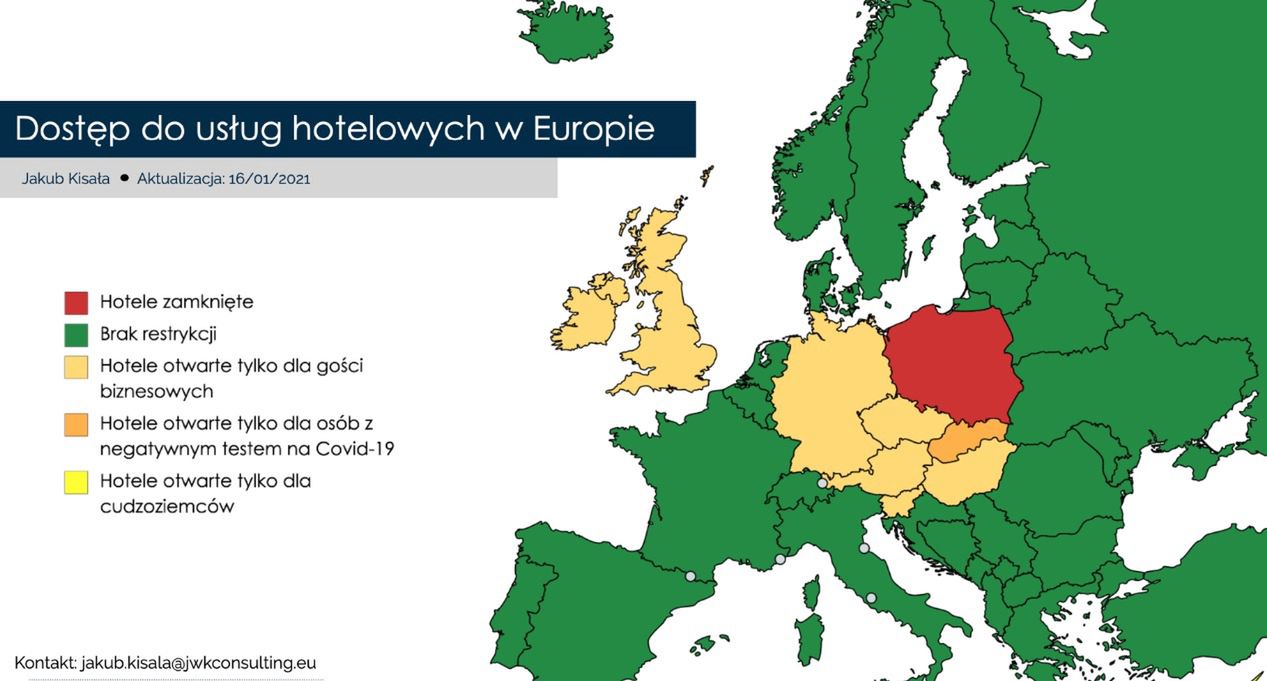 Na tej mapie nie jesteśmy "zielona wyspą"